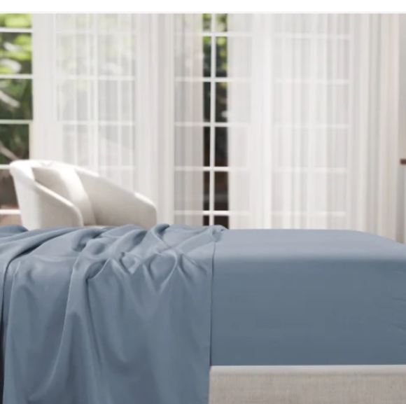 (5)Pure Earth Organic 300 Thread Count 6-piece Sheet Set